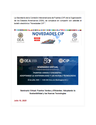 NOVEDADES CIP - JUL 2025