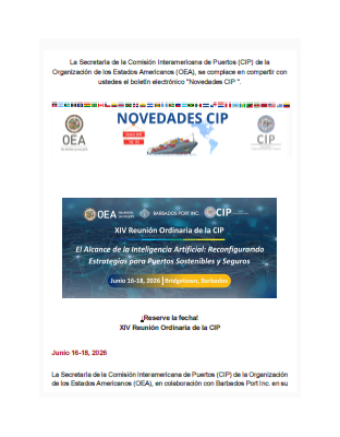 NOVEDADES CIP - OCT 2025