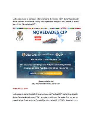 NOVEDADES CIP - ENE 2026