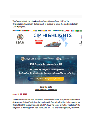 CIP HIGHLIGHTS - MAR 2026