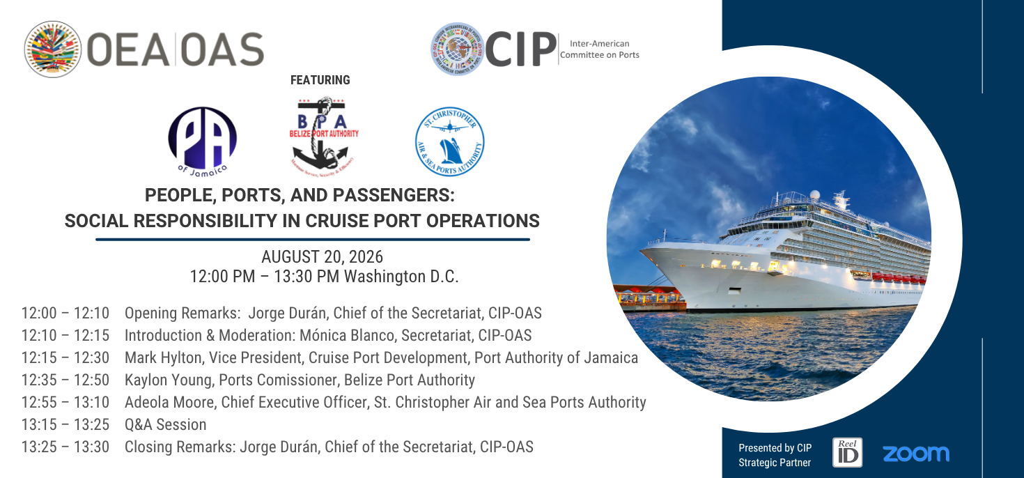 Banner Webinar Cruise Port Operations