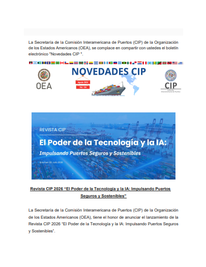 NOVEDADES CIP - AGO 2026