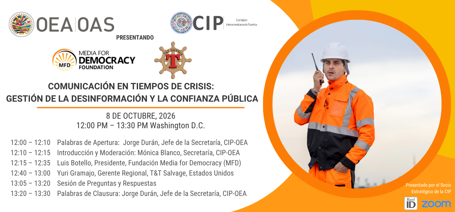 Banner Webinar Comunicación en Tiempos de Crisis