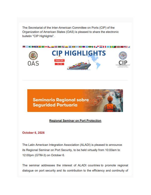 CIP HIGHLIGHTS - OCT 2026